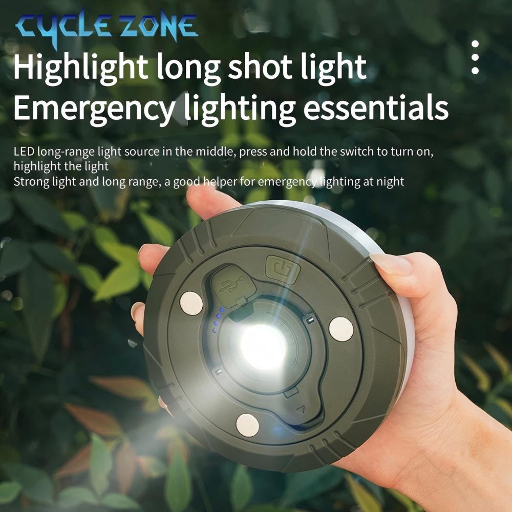 LED Camping Lamp with Reel Str - مراجعة Outdoor Camping Zone وسعره