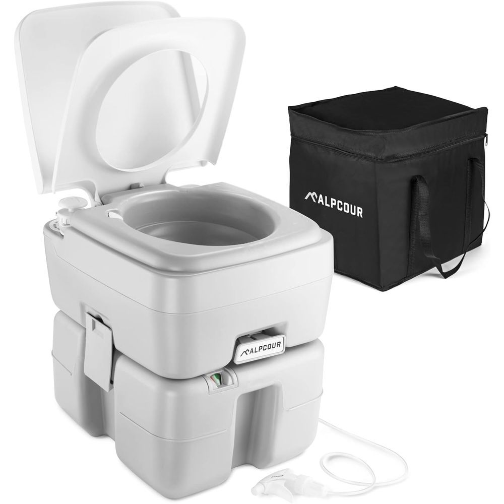 Portable Toilet – Compact Indo - مراجعة Camping Outdoor Or Indoor وسعره
