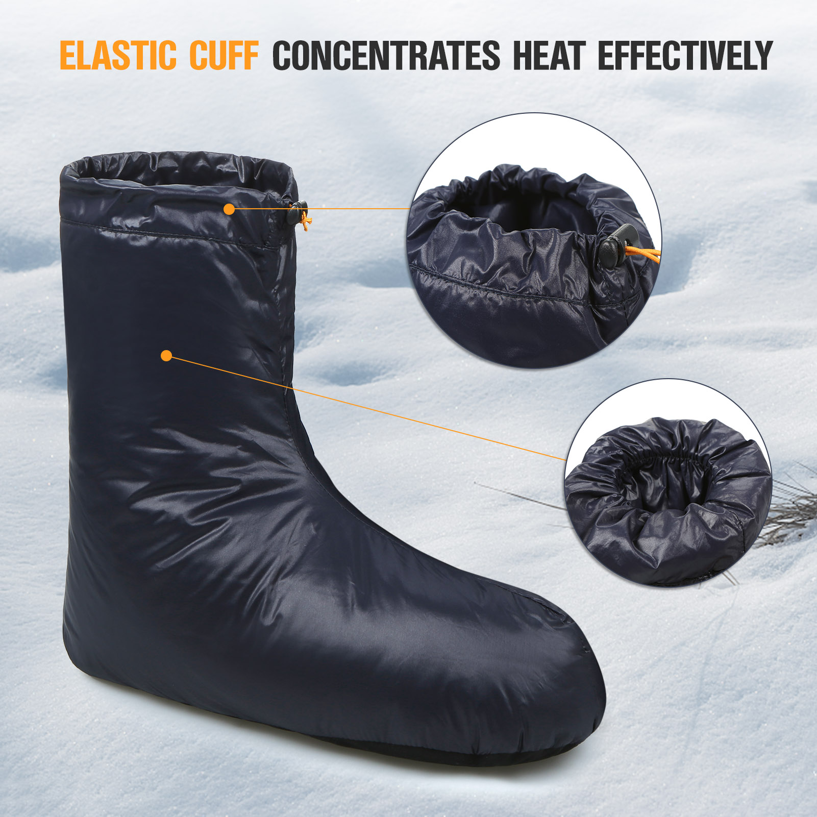 Lixada Winter Down Booties Soc - مراجعة Outdoor Camping Slippers وسعره