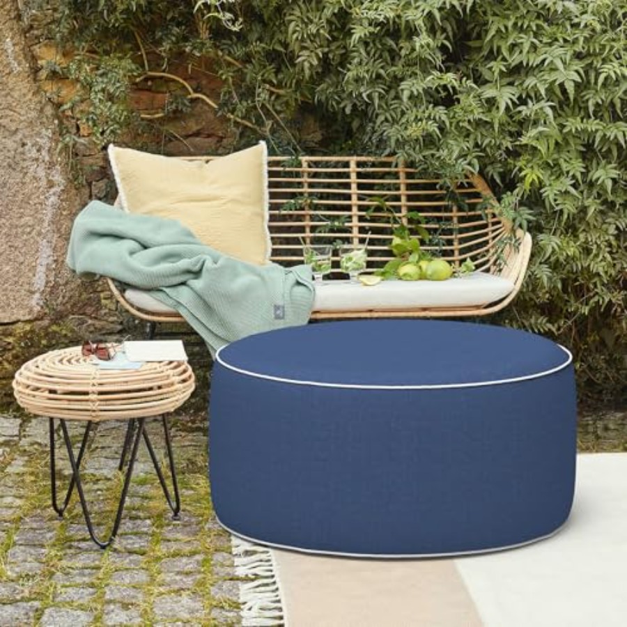 Inflatable Stool Ottoman Footr - مراجعة Camping Outdoor Or Indoor وسعره