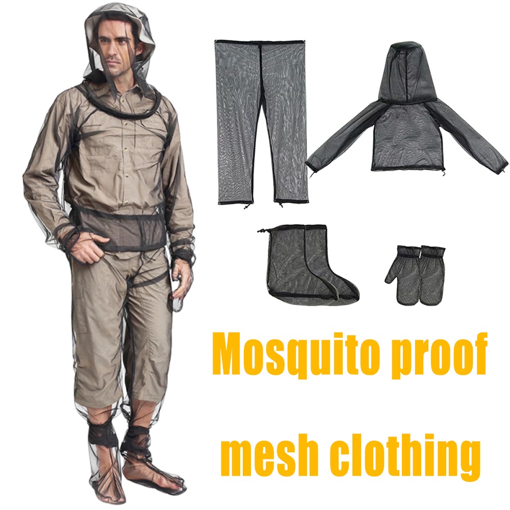 Outdoor Mosquito Protection Su - مراجعة Outdoor Camping Jacket وسعره