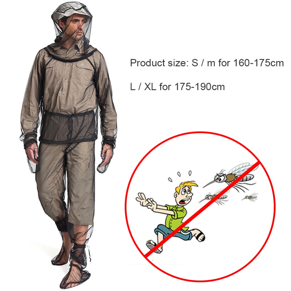 Outdoor Mosquito Protection Su - مراجعة Outdoor Camping Jacket وسعره