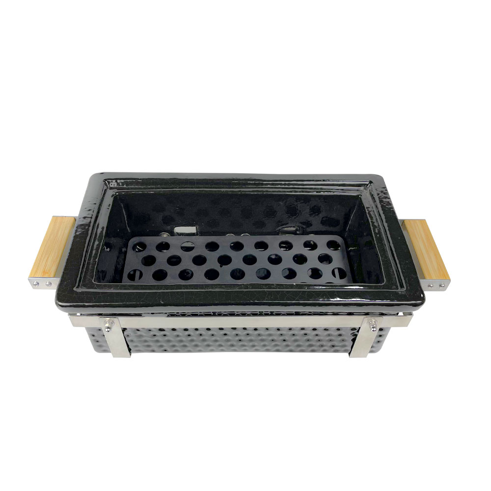 Auplex Square Hibachi Japanese - مراجعة Camping Outdoor Or Indoor وسعره