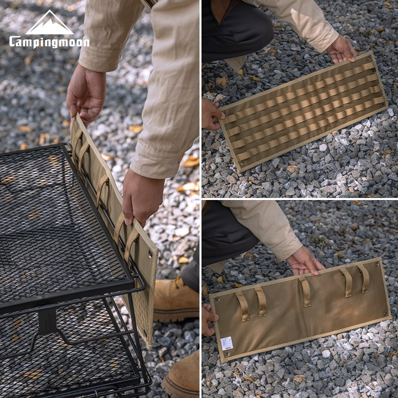 CAMPINGMOON BK-589 Free Adjust - مراجعة Outdoor Camping Table With Storage وسعره