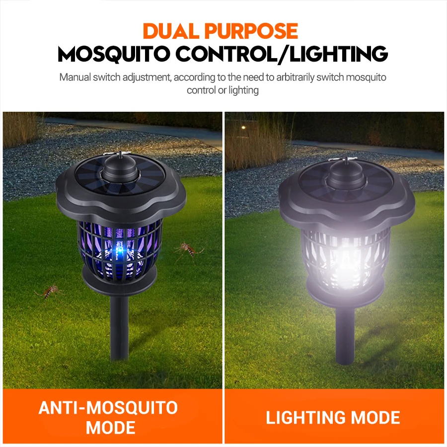 2-in-1 1200mAh LED Solar Light - مراجعة Camping Solar Lantern وسعره