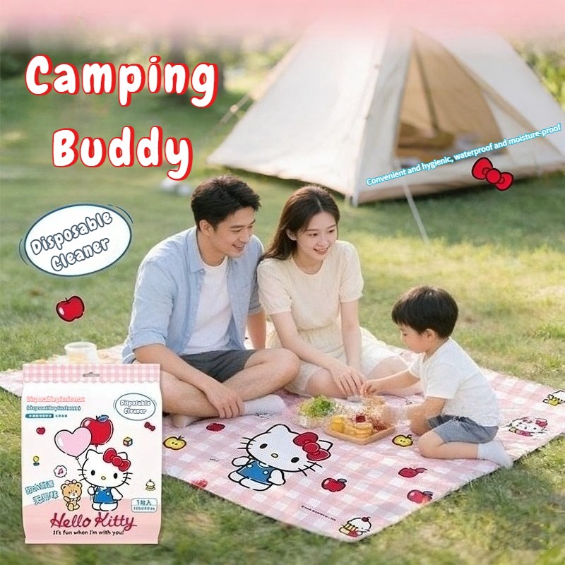Sanrio Kawaii Hello Kitty Wate - مراجعة Outdoor Camping Carpet وسعره