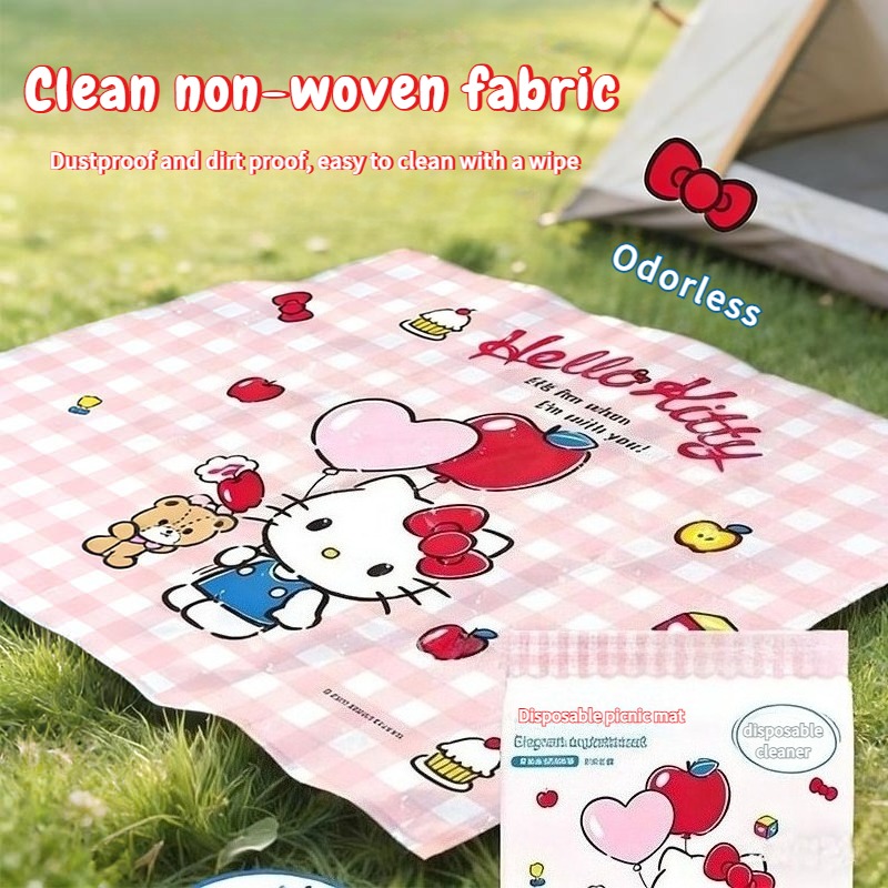 Sanrio Kawaii Hello Kitty Wate - مراجعة Outdoor Camping Carpet وسعره