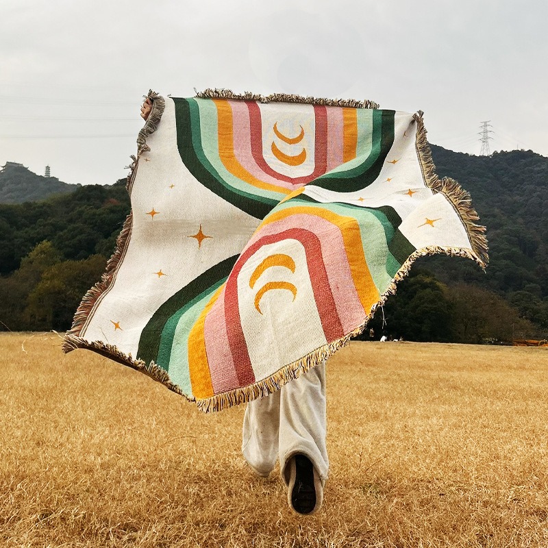 Extra Thick Soft Rainbow Strip - مراجعة Outdoor Camping Decor Ideas وسعره