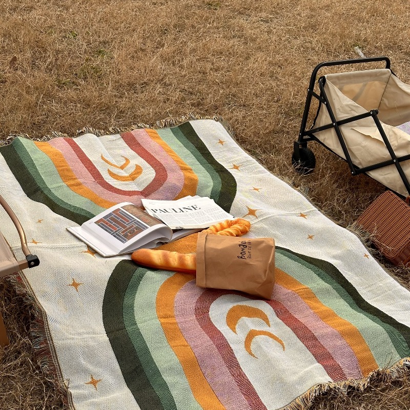 Extra Thick Soft Rainbow Strip - مراجعة Outdoor Camping Decor Ideas وسعره