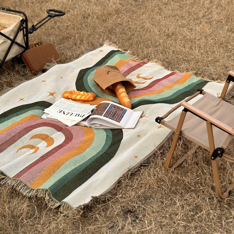Extra Thick Soft Rainbow Strip - مراجعة Outdoor Camping Decor Ideas وسعره