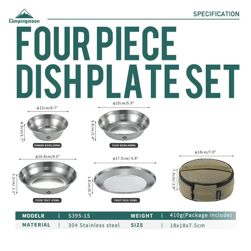 CAMPINGMOON Stainless Steel 30 - مراجعة Outdoor Camping Korea وسعره