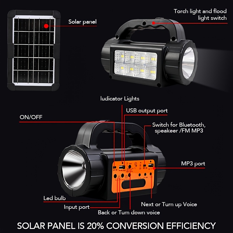 Solar Rechargeable Camping Lig - مراجعة Camping Solar Lantern وسعره