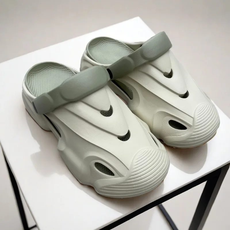 Men's and Women's Summer Baref - مراجعة Outdoor Camping Slippers وسعره