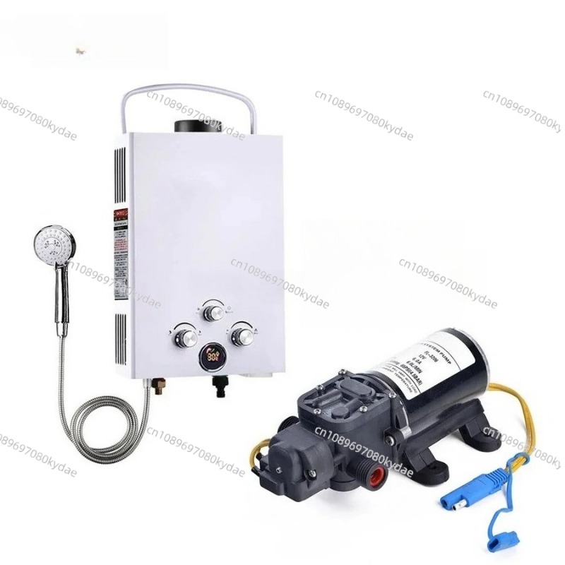 Portable LPG Water Heater - 12 - مراجعة Outdoor Camping Hot Water Heater وسعره