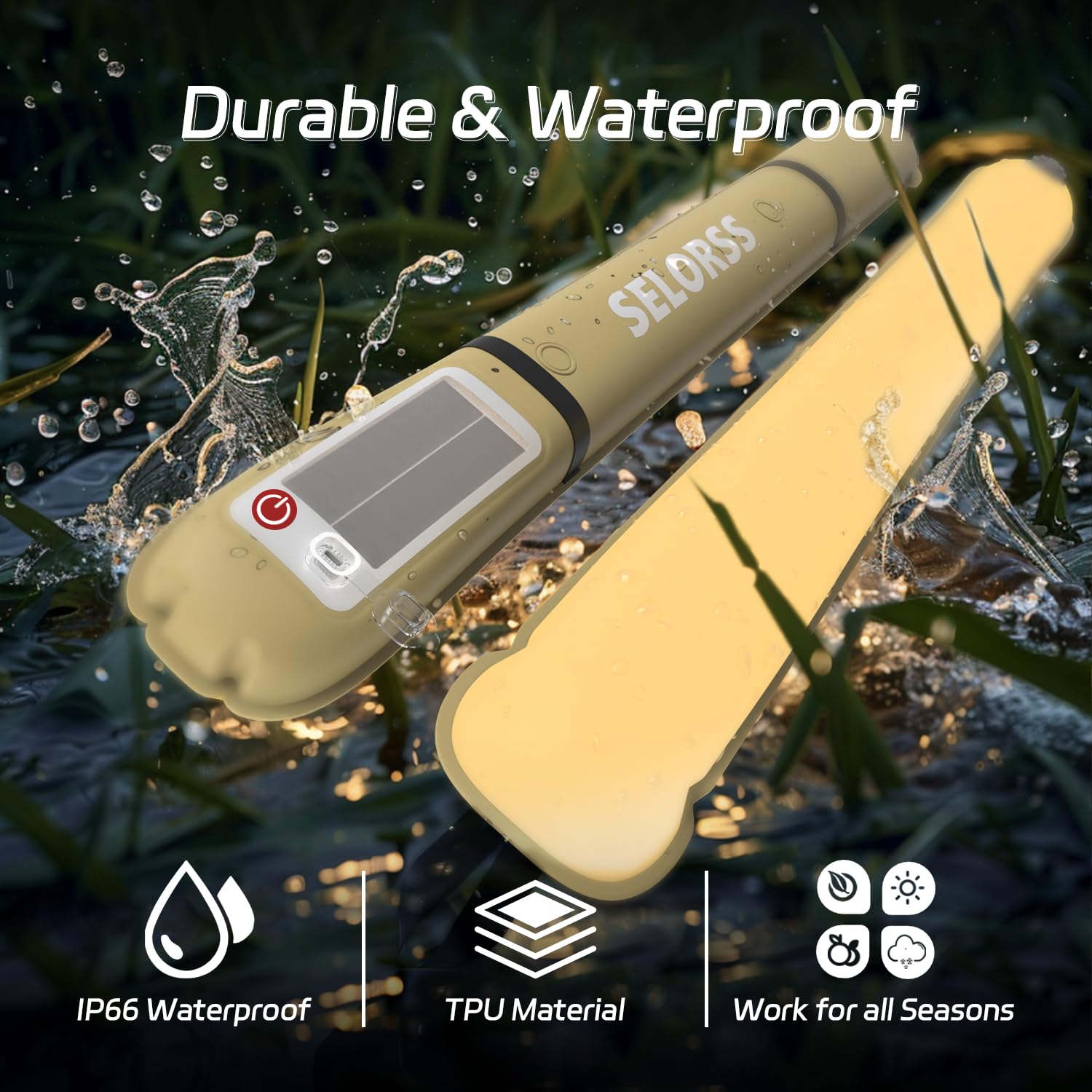SELORSS Solar Camping Lantern  - مراجعة Camping Solar Lantern وسعره