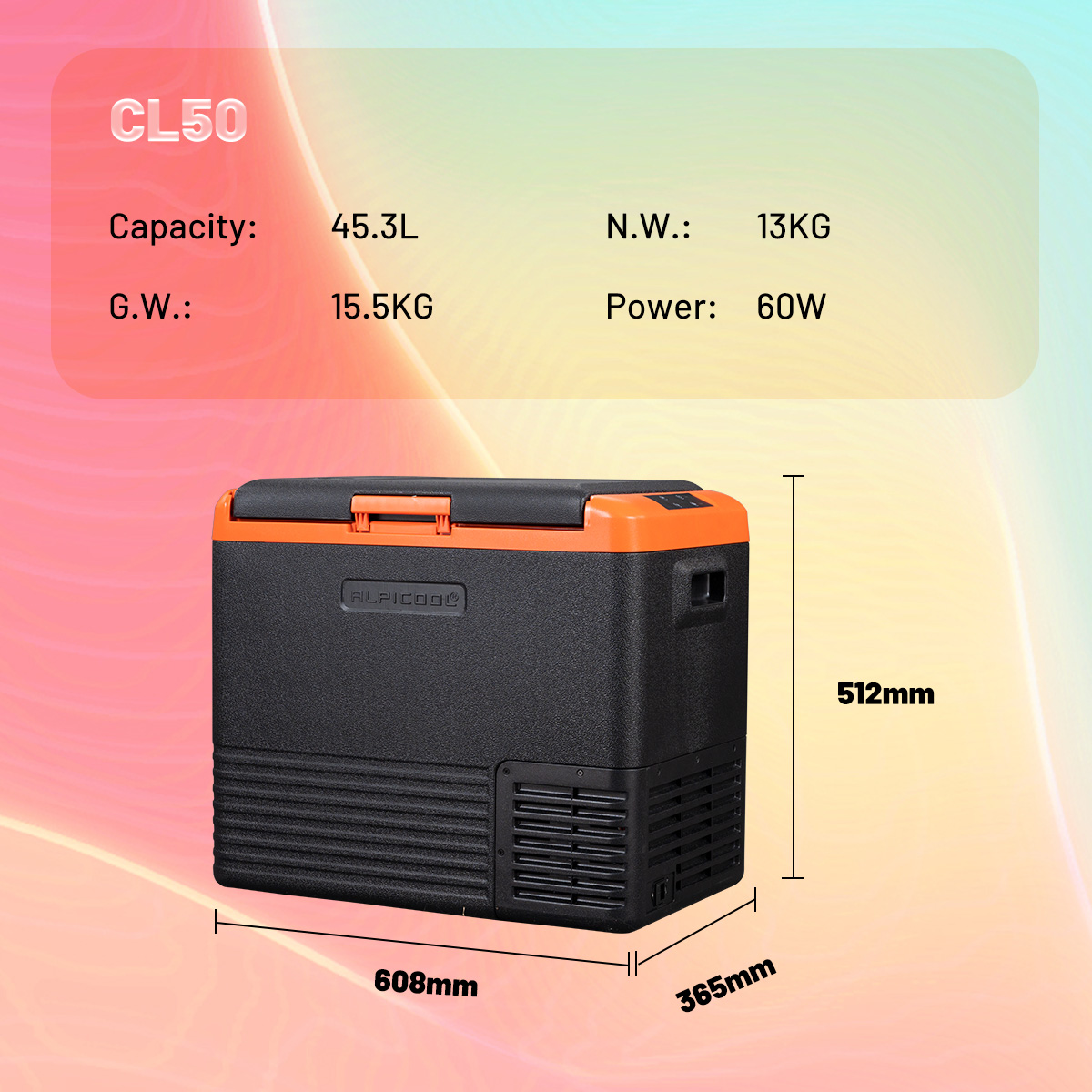 Alpicool CL50 12V Dual Use Coo - مراجعة Outdoor Camping Zone وسعره