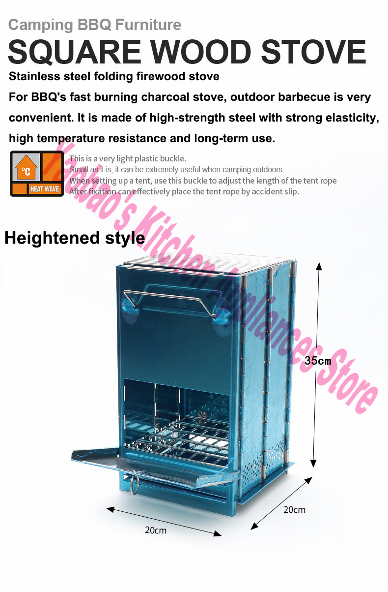 Wood Stove Outdoor Camping Equ - مراجعة Outdoor Camping Cooking Equipment وسعره