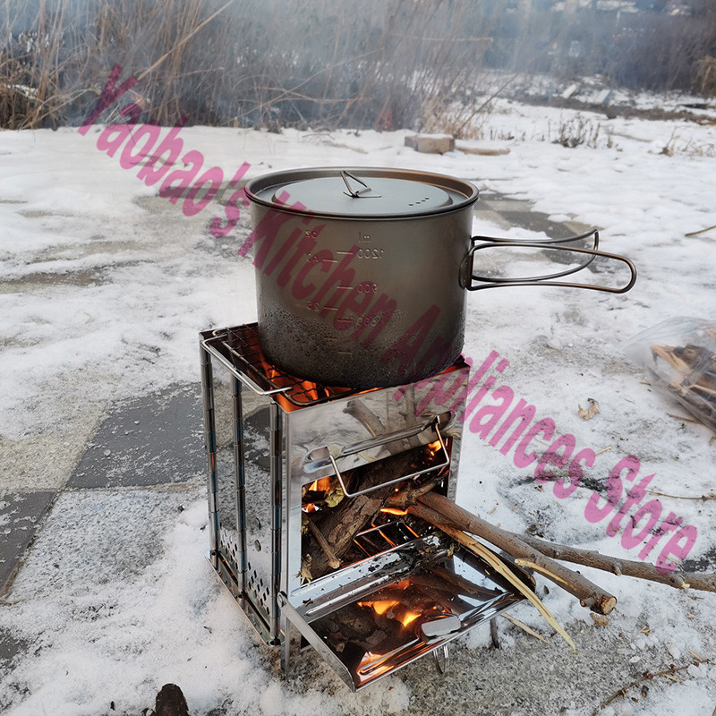 Wood Stove Outdoor Camping Equ - مراجعة Outdoor Camping Cooking Equipment وسعره