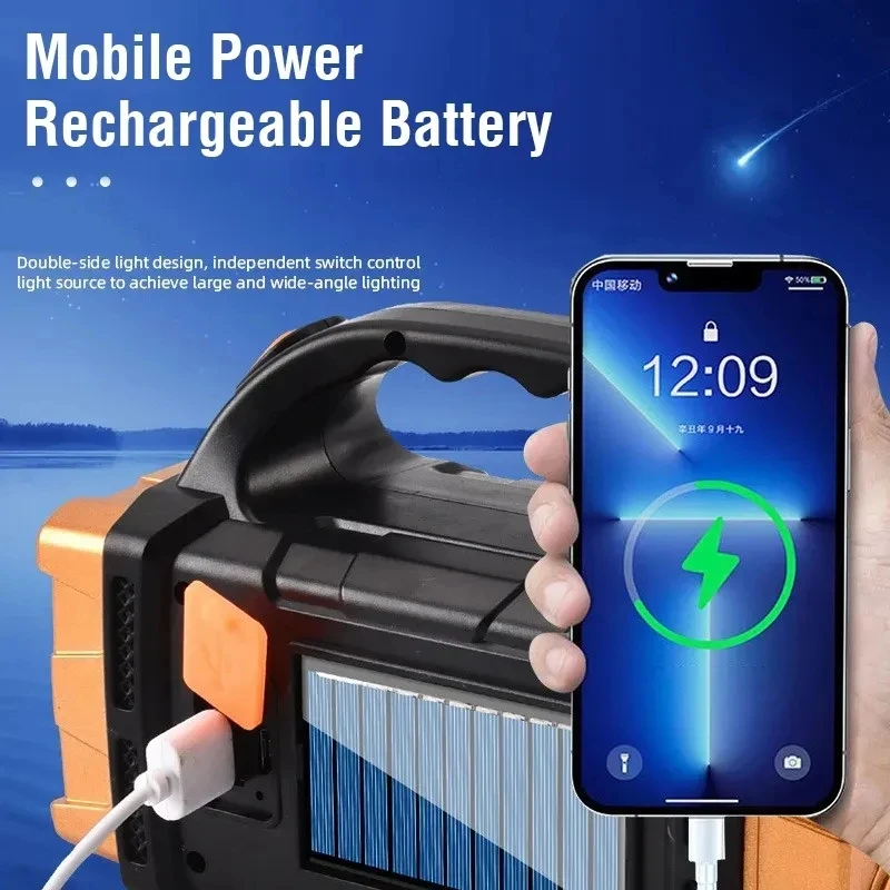 Portable Powerful USB Recharge - مراجعة Camping Solar Lantern وسعره