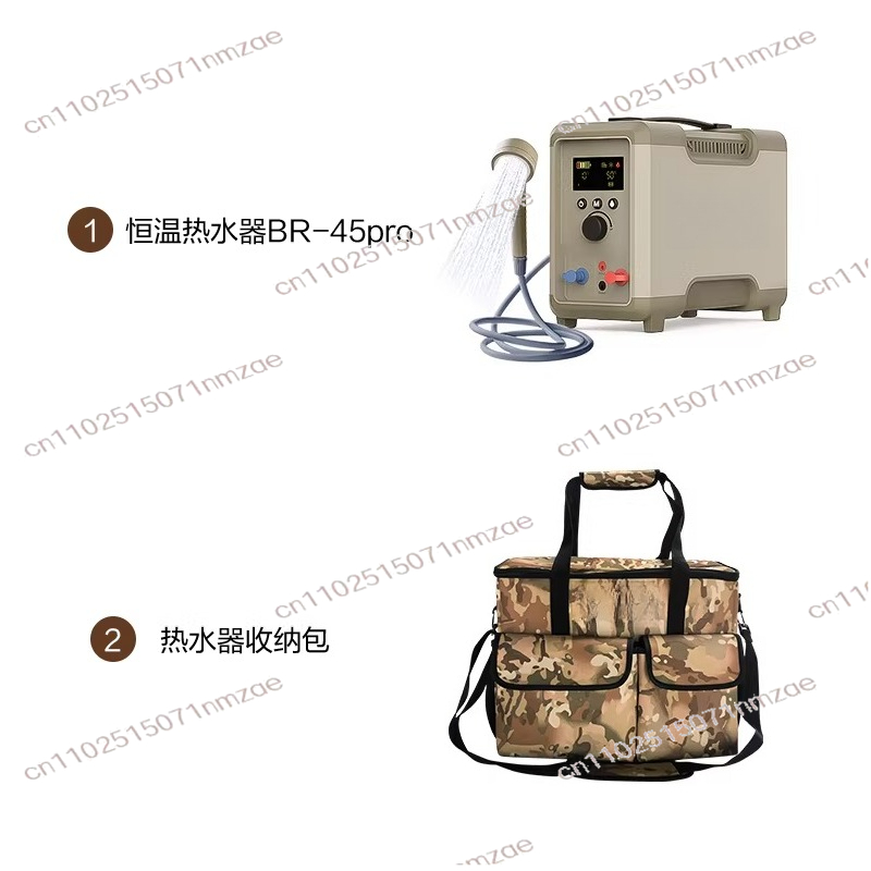 Outdoor Thermostatic Water Hea - مراجعة Outdoor Camping Hot Water Heater وسعره