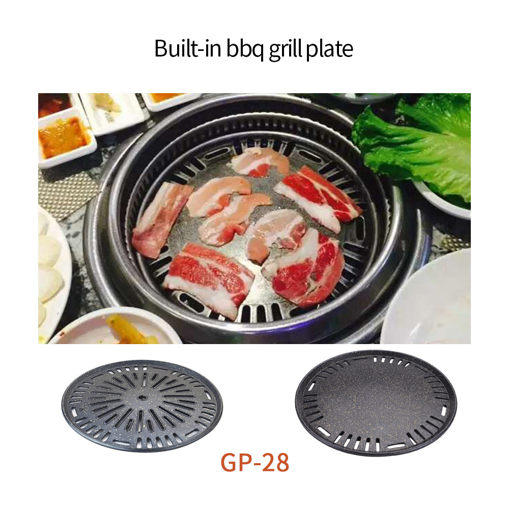 Aluminum Round Bbq Plate Non S - مراجعة Outdoor Camping Korea وسعره