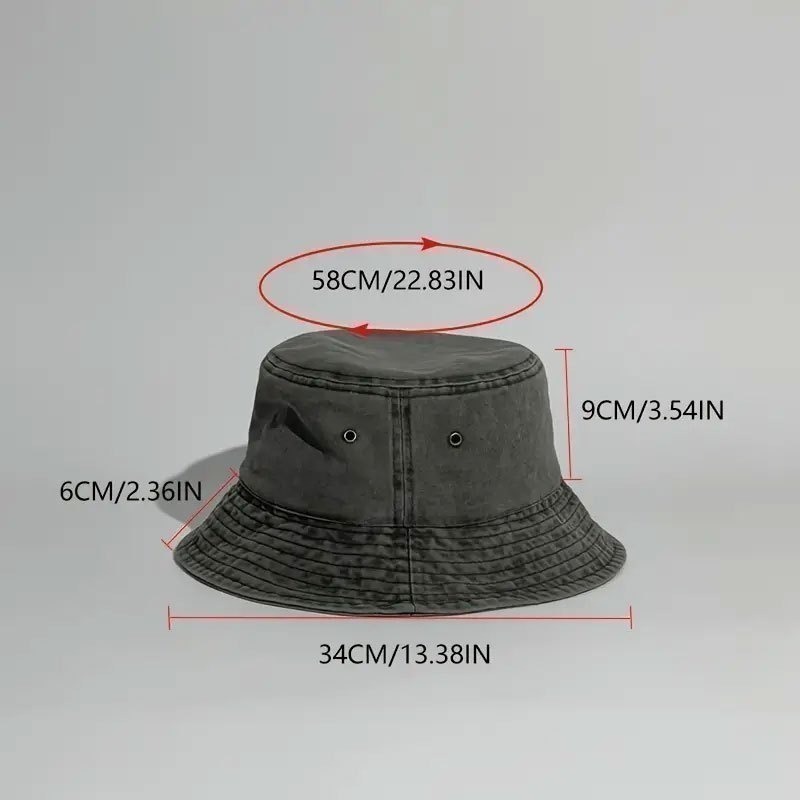 One Unisex Bucket Hat with a ' - مراجعة Outdoor Camping Decor Ideas وسعره