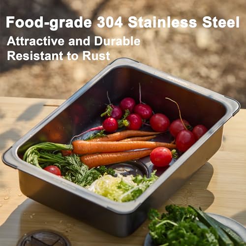 304 Stainless Steel Mini Sink  - مراجعة Outdoor Camping وسعره