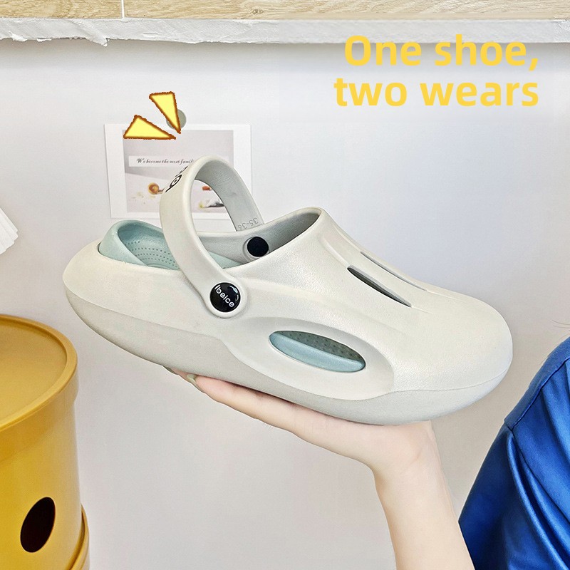 Men's and Women's Summer Baref - مراجعة Outdoor Camping Slippers وسعره