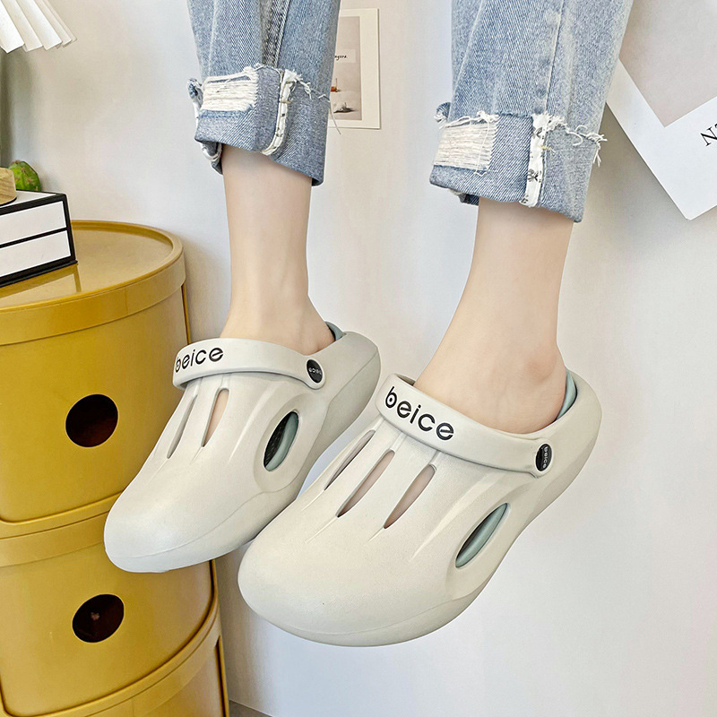 Men's and Women's Summer Baref - مراجعة Outdoor Camping Slippers وسعره