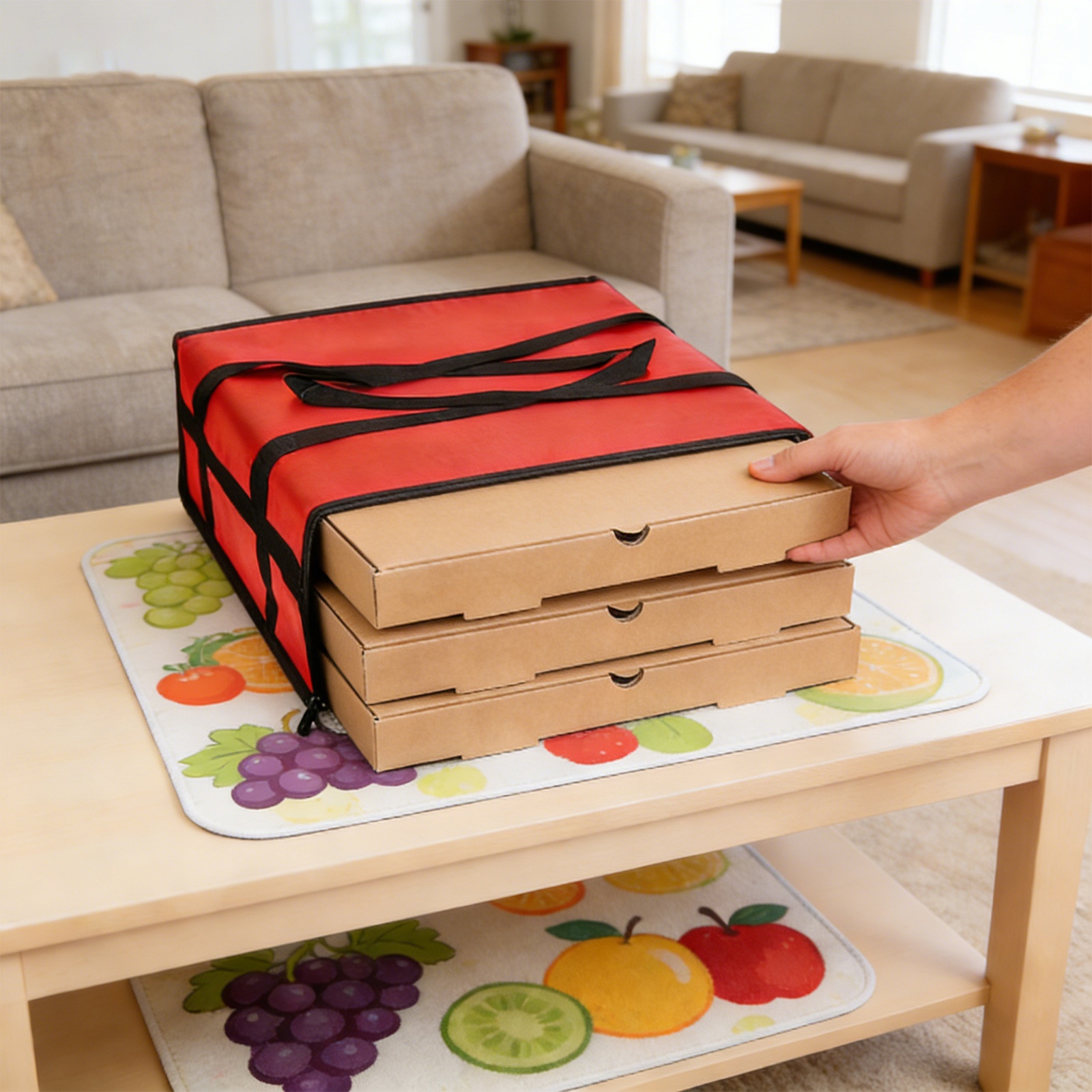 Rectangular Pizza Bag Large Ca - مراجعة Outdoor Camping Bag وسعره