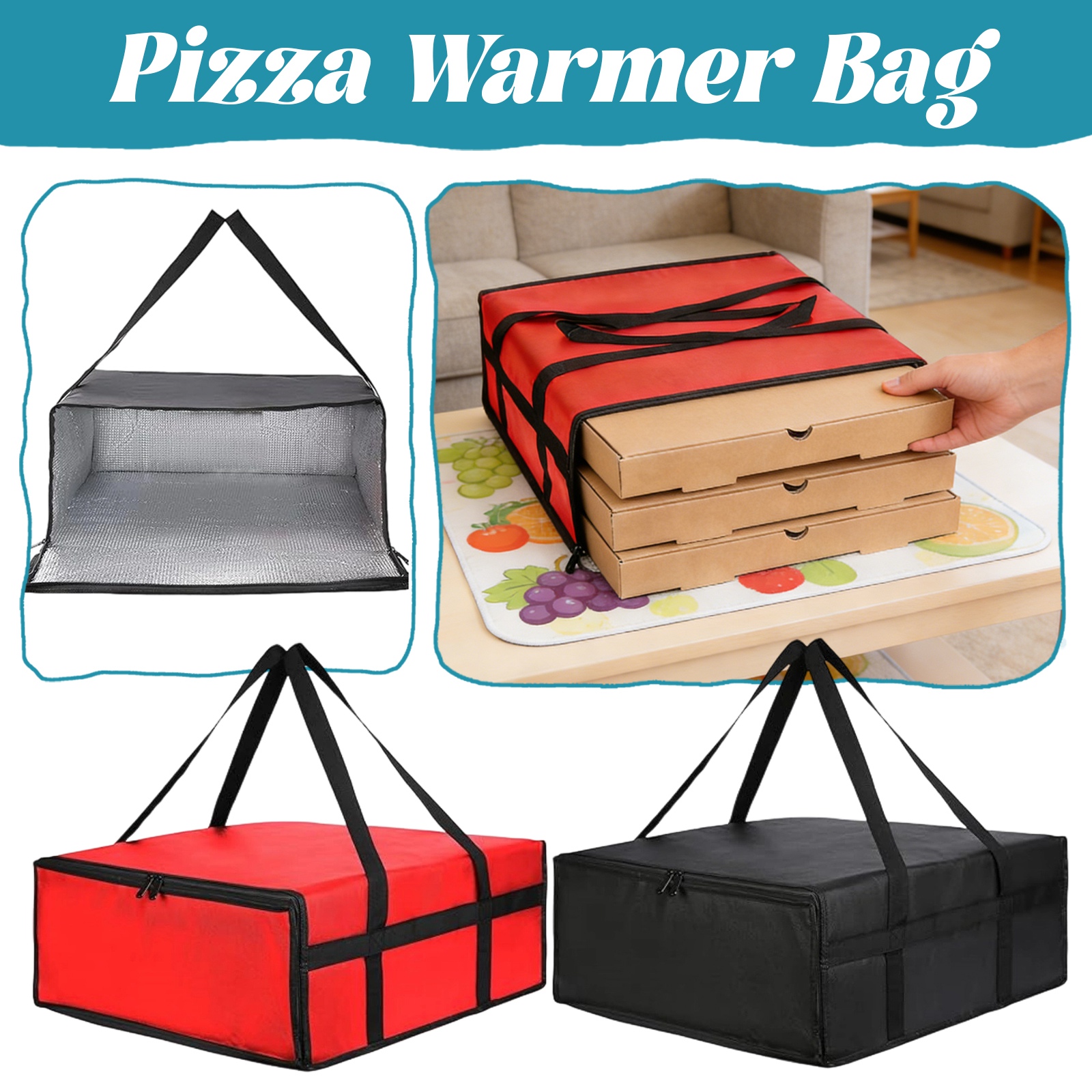 Rectangular Pizza Bag Large Ca - مراجعة Outdoor Camping Bag وسعره