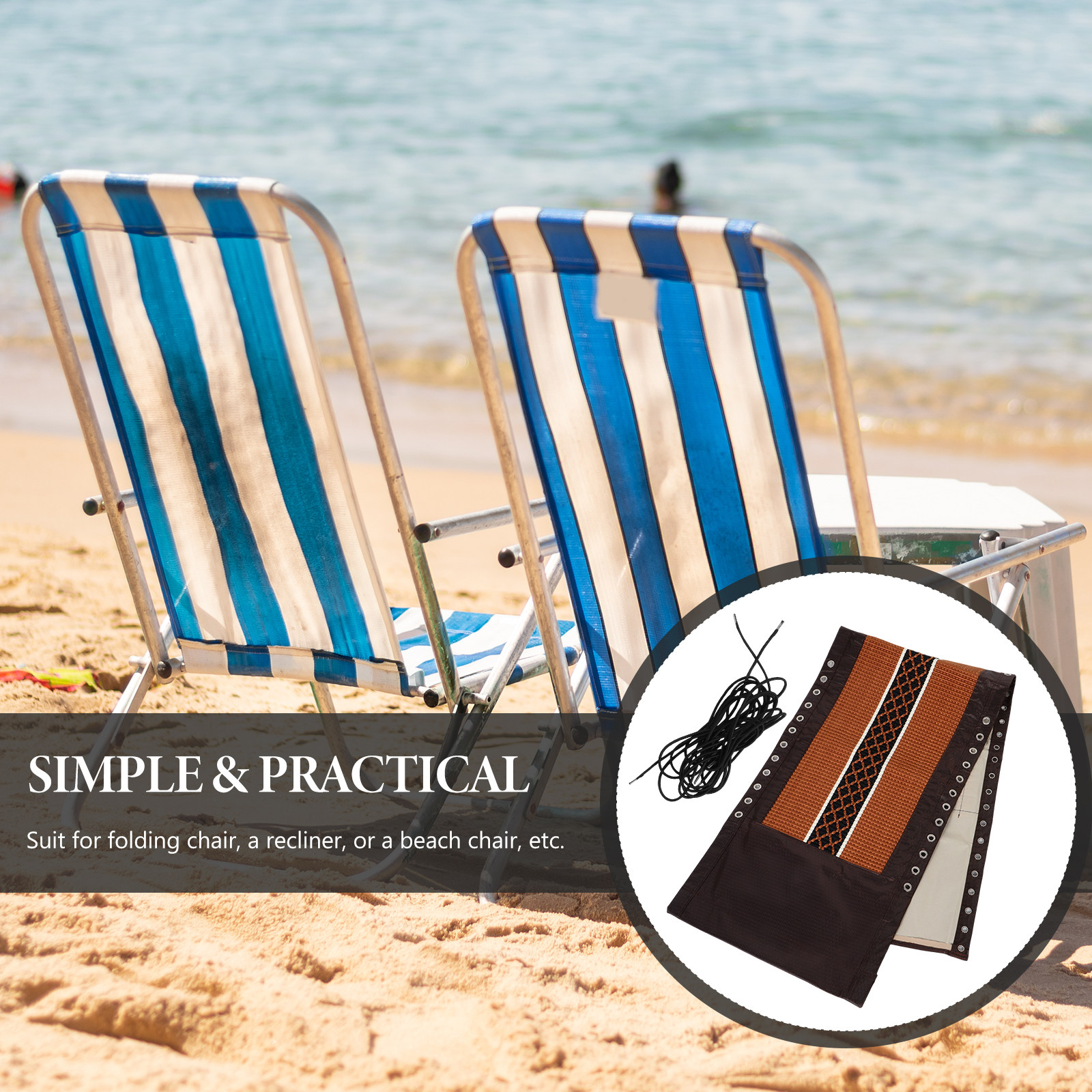1Set Premium Chair Cloth for R - مراجعة Outdoor Camping Recliner وسعره