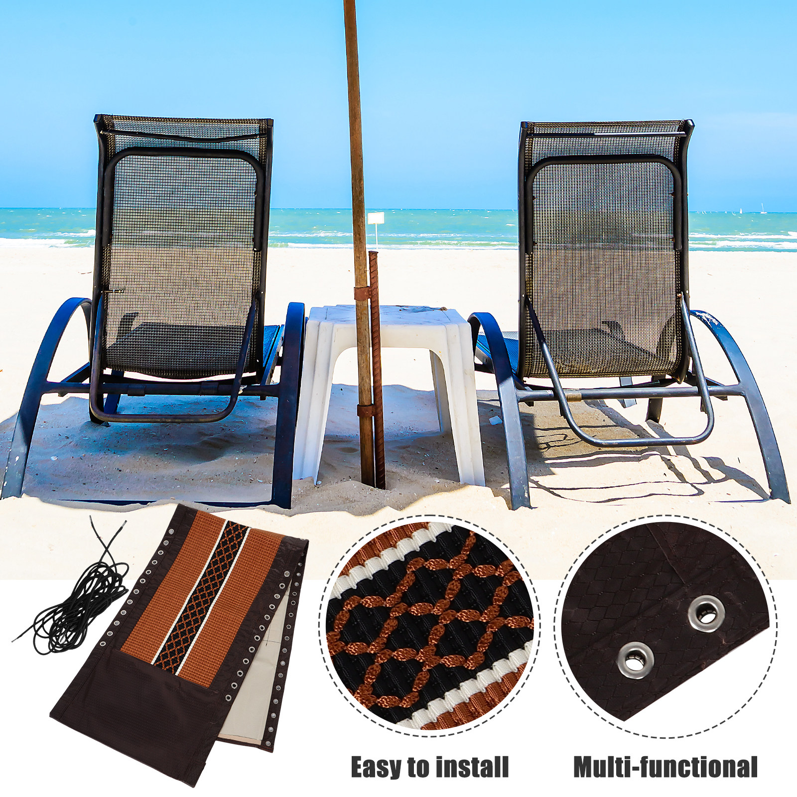 1Set Premium Chair Cloth for R - مراجعة Outdoor Camping Recliner وسعره