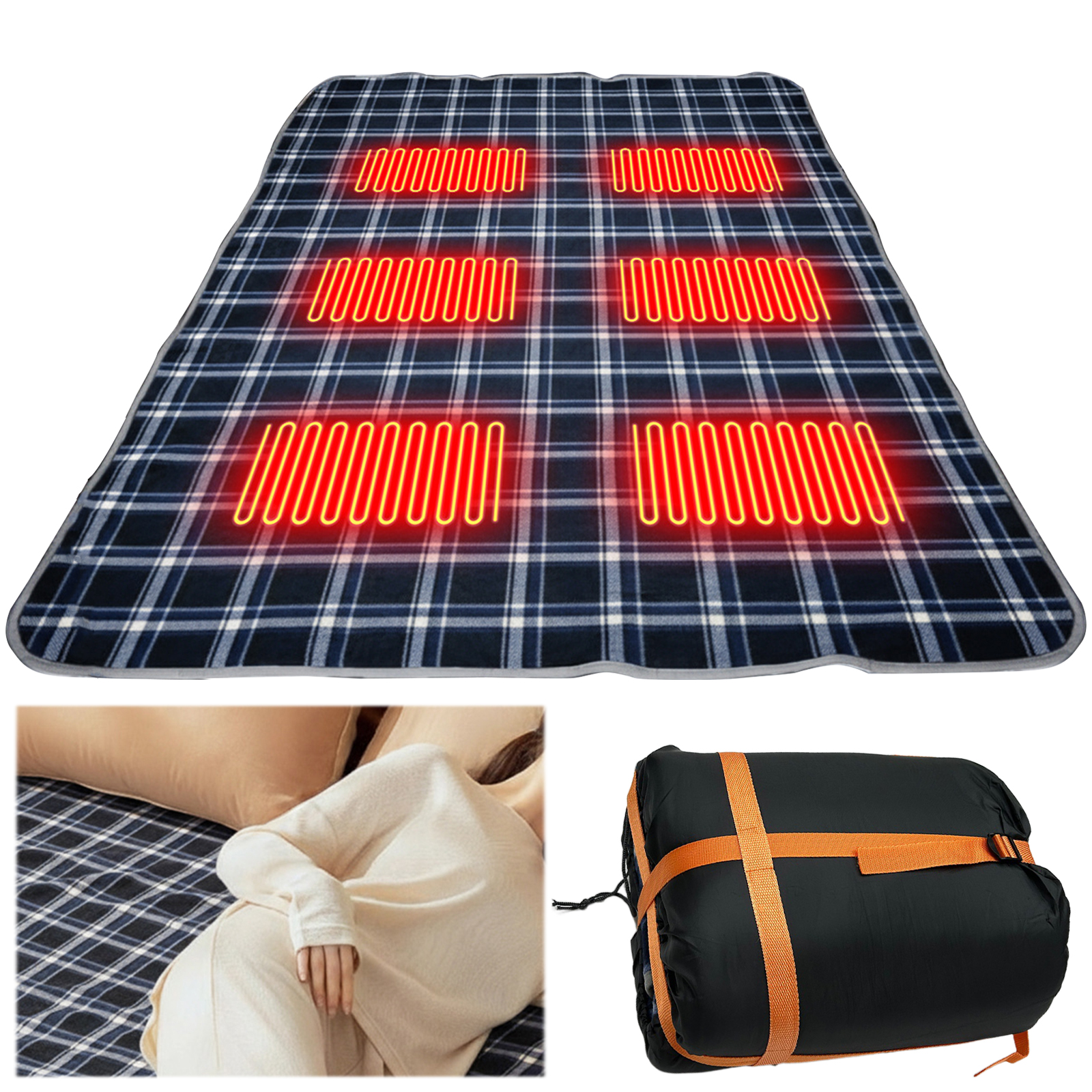 Outdoor Electric Heating Pads  - مراجعة Outdoor Camping Zone وسعره