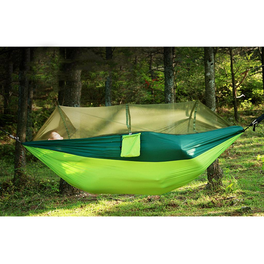 Outdoor Hiking Hammocks with M - مراجعة Outdoor Camping Mosquito Net وسعره