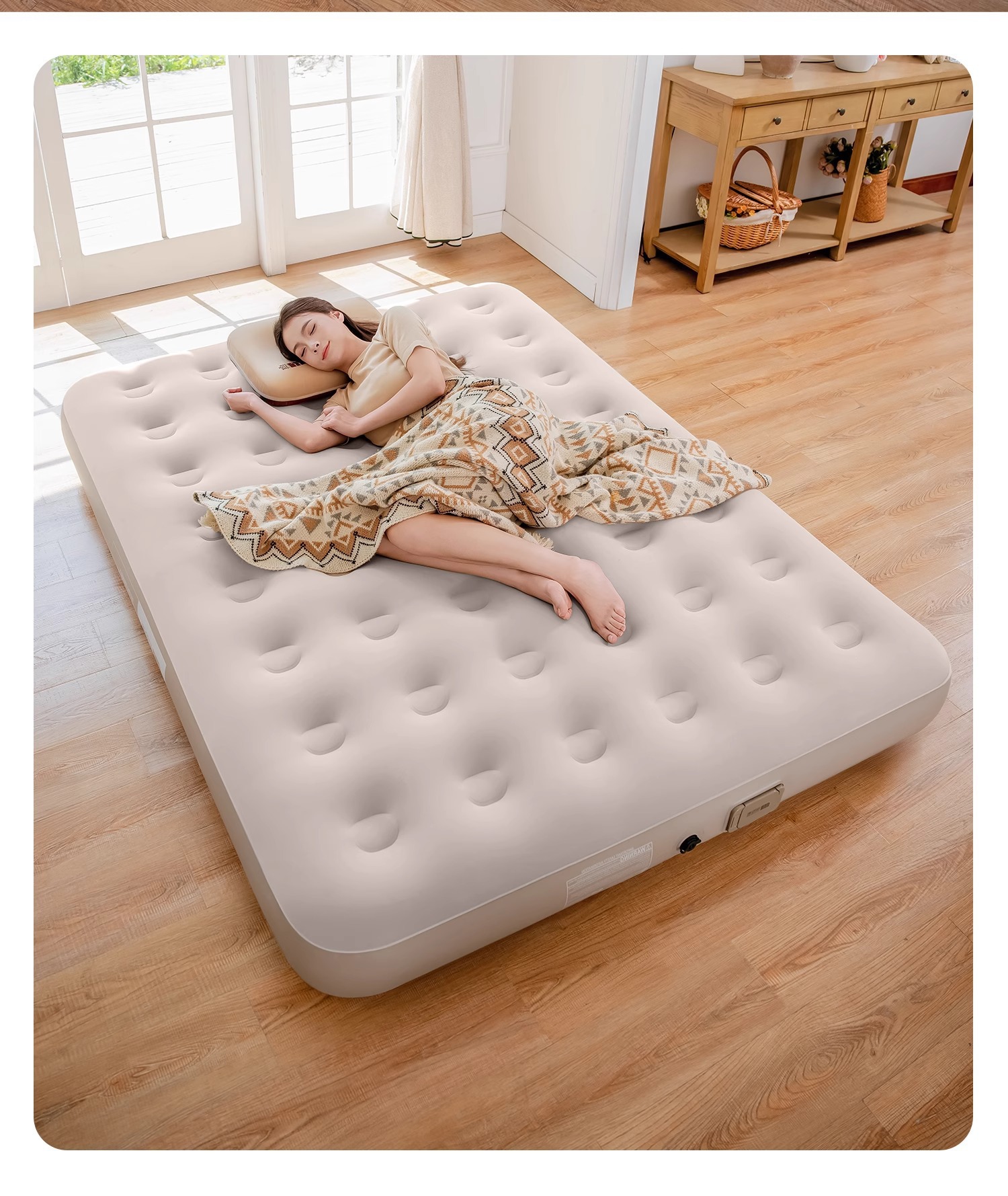 Air Mattress Built-in Pump Sel - مراجعة Camping Outdoor Or Indoor وسعره