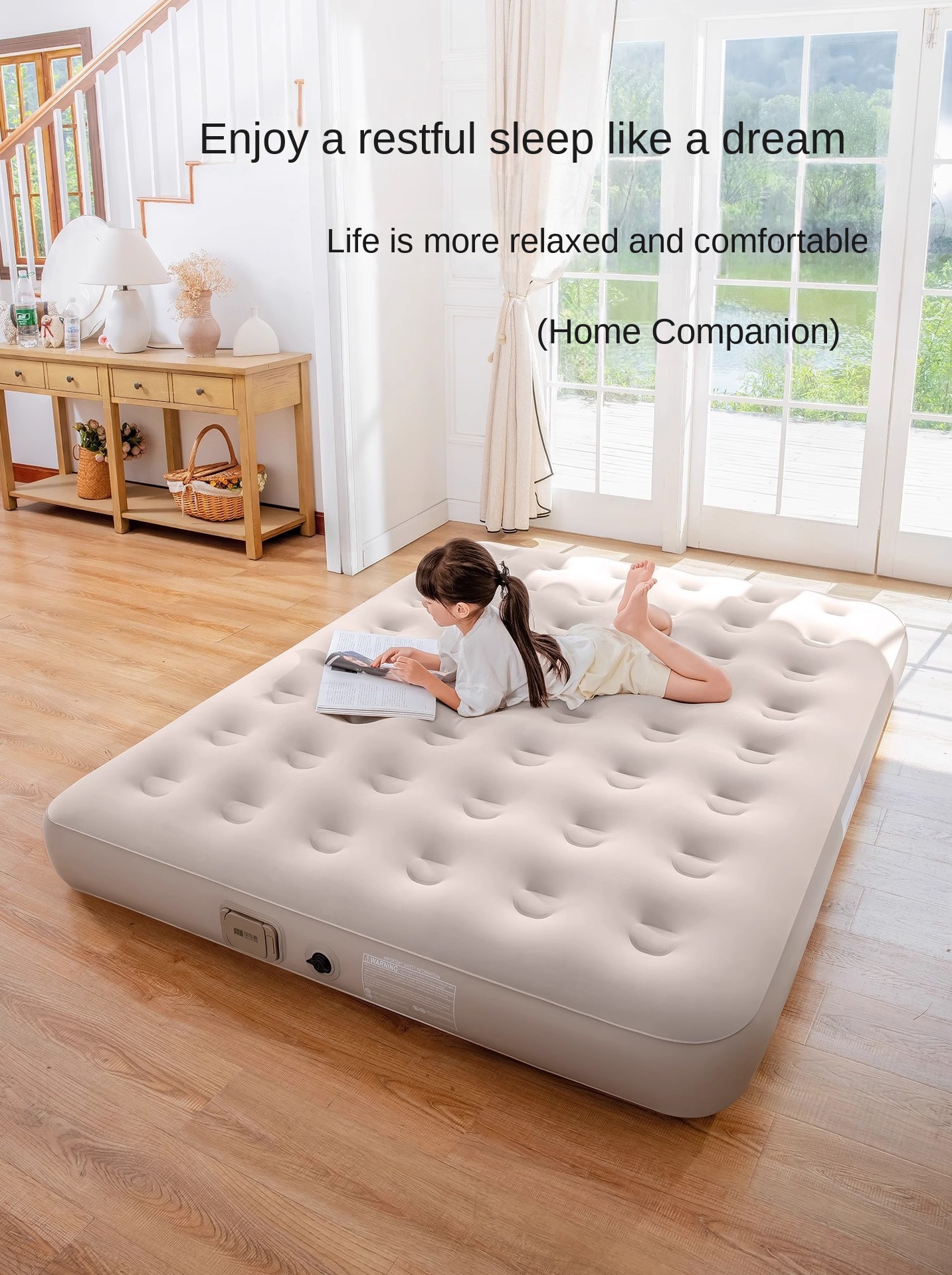 Air Mattress Built-in Pump Sel - مراجعة Camping Outdoor Or Indoor وسعره