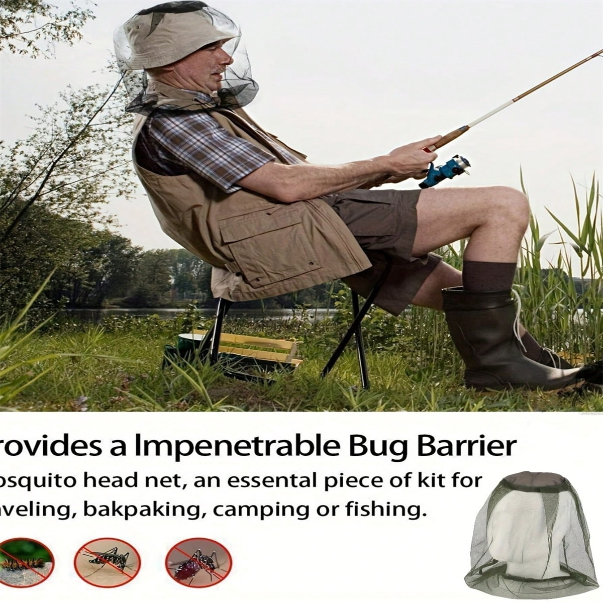 2PC Outdoor Camping and Hiking - مراجعة Outdoor Camping Mosquito Net وسعره