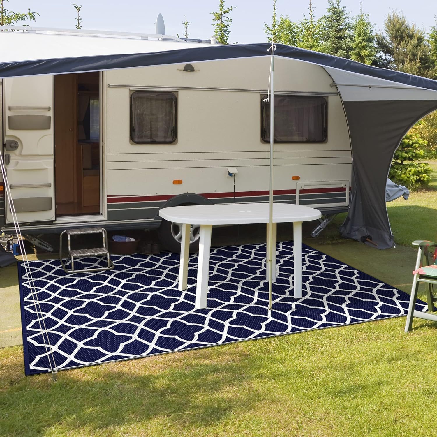 RV Awning Carpet Outdoor Campi - مراجعة Outdoor Camping وسعره