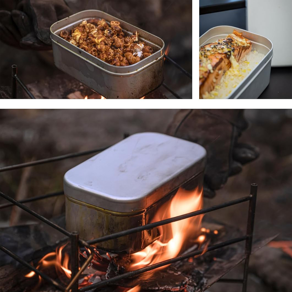 Foldable Bento Box Handle, Lun - مراجعة Outdoor Camping Cooking Equipment وسعره