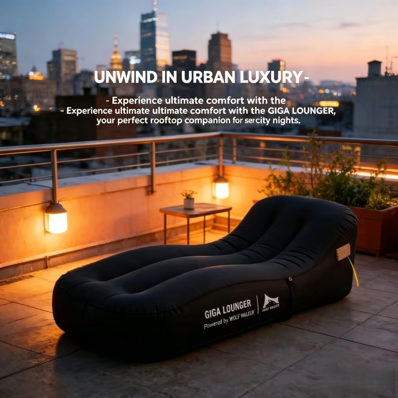 TPU Automatic Inflatable Chair - مراجعة Outdoor Camping Carpet وسعره