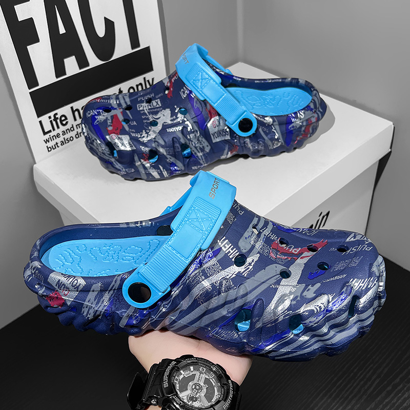 Large Size Men's Outdoor Fishi - مراجعة Outdoor Camping Slippers وسعره