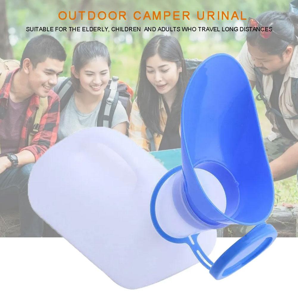 1000ML Plastic Unisex Portable - مراجعة Outdoor Camping Urinal وسعره