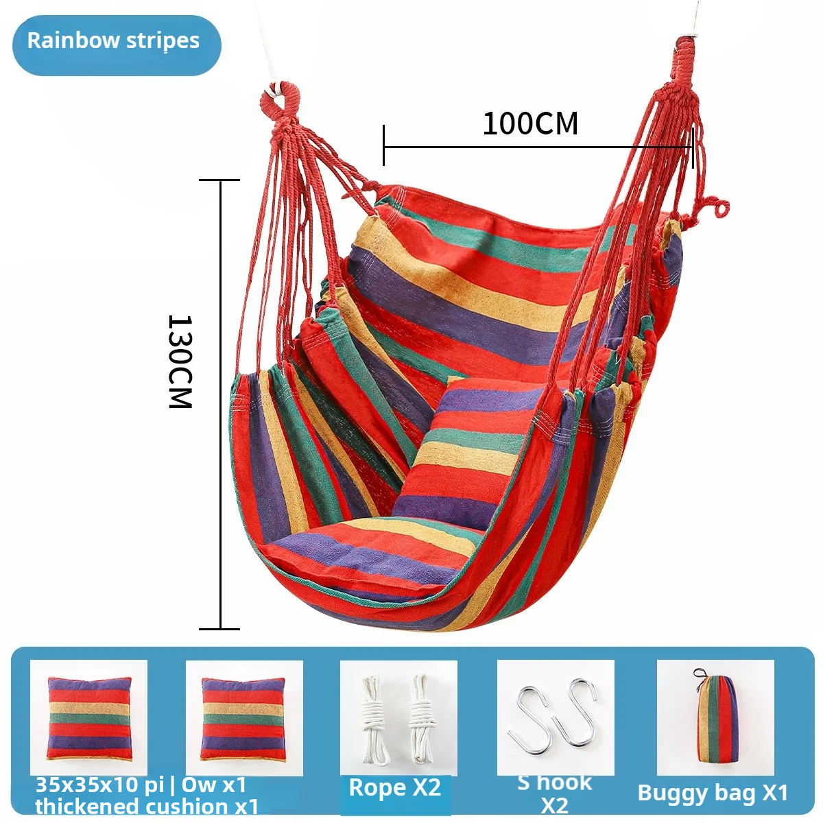 Hammock Chair Hanging Swing Se - مراجعة Camping Outdoor Or Indoor وسعره