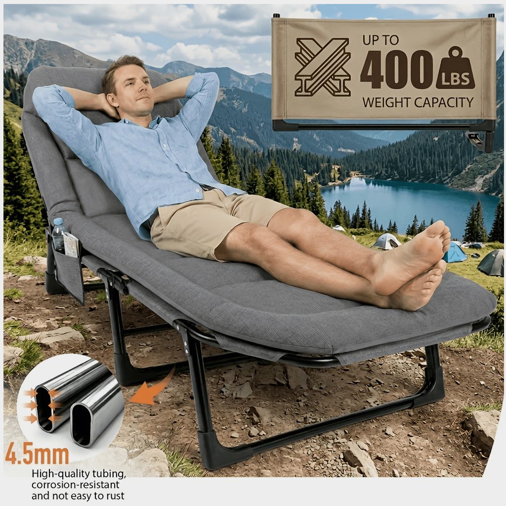 Heavy-Duty Folding Guest Bed – - مراجعة Camping Outdoor Or Indoor وسعره