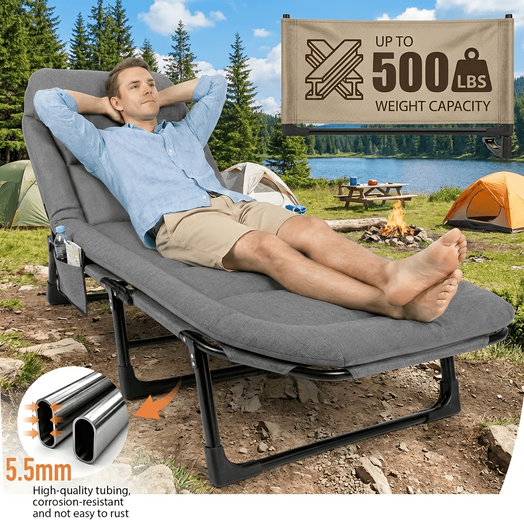 Heavy-Duty Folding Guest Bed – - مراجعة Camping Outdoor Or Indoor وسعره