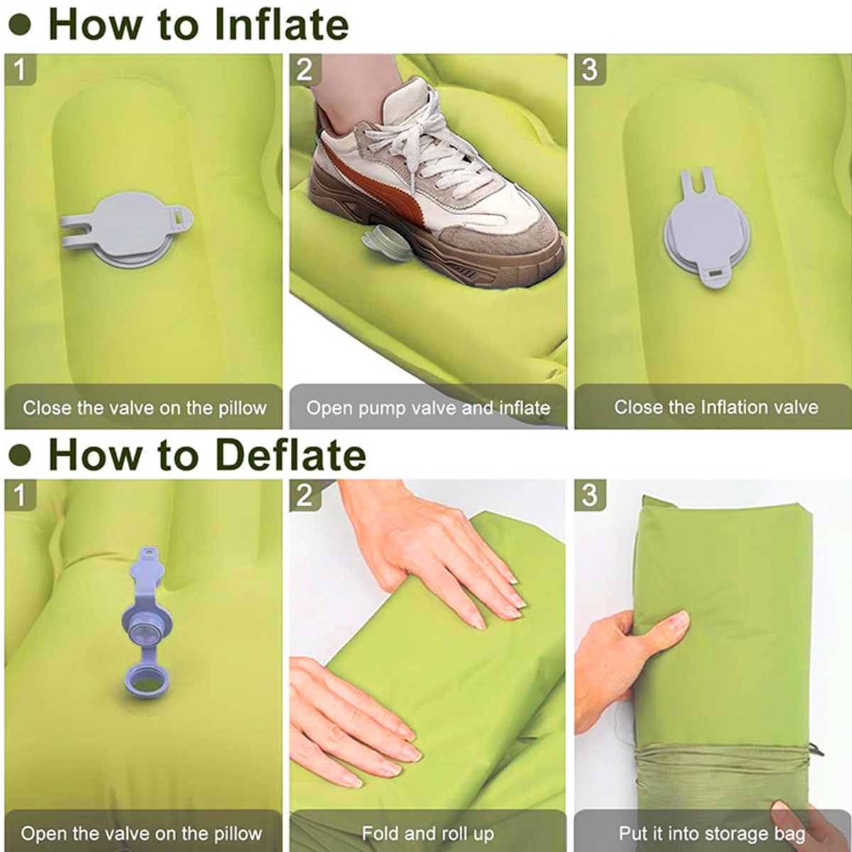 Inflatable mattress, outdoor c - مراجعة Outdoor Camping Inflatable Tent وسعره