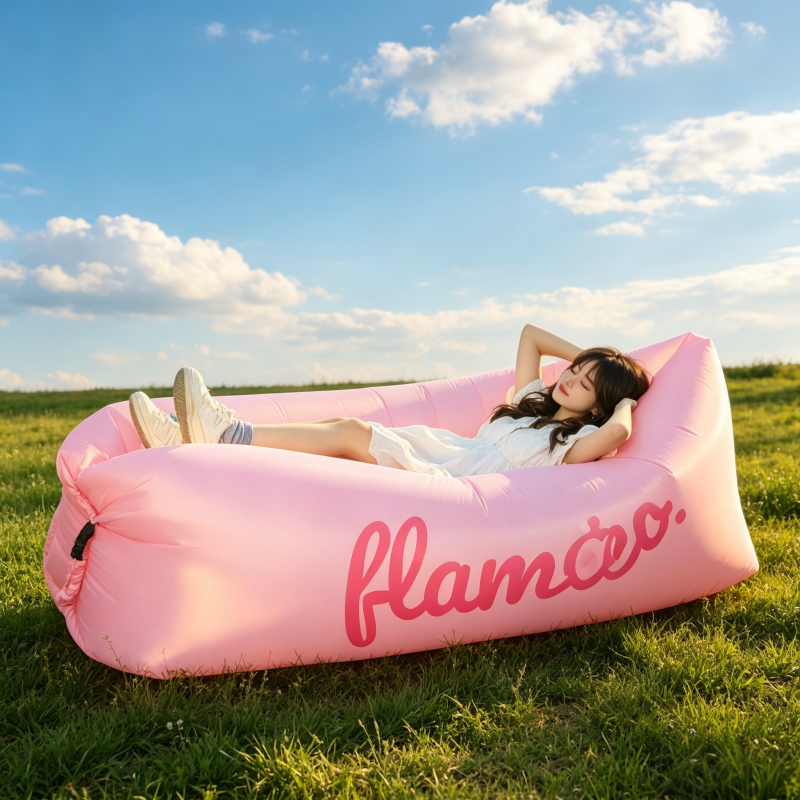 Portable Inflatable Air Sofa L - مراجعة Outdoor Camping Carpet وسعره