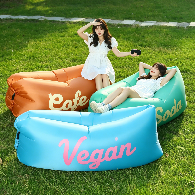 Portable Inflatable Air Sofa L - مراجعة Outdoor Camping Carpet وسعره