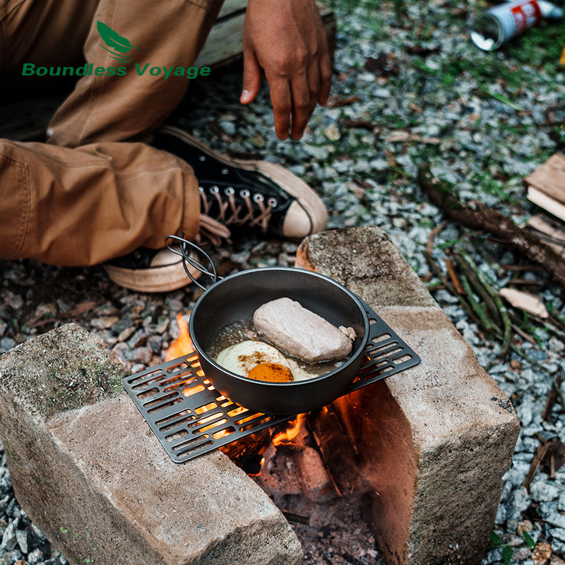 Boundeless Voyage Outdoor Camp - مراجعة Outdoor Camping Cooking Equipment وسعره